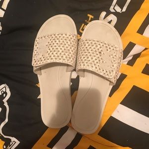 Michael Kors slide flip flops